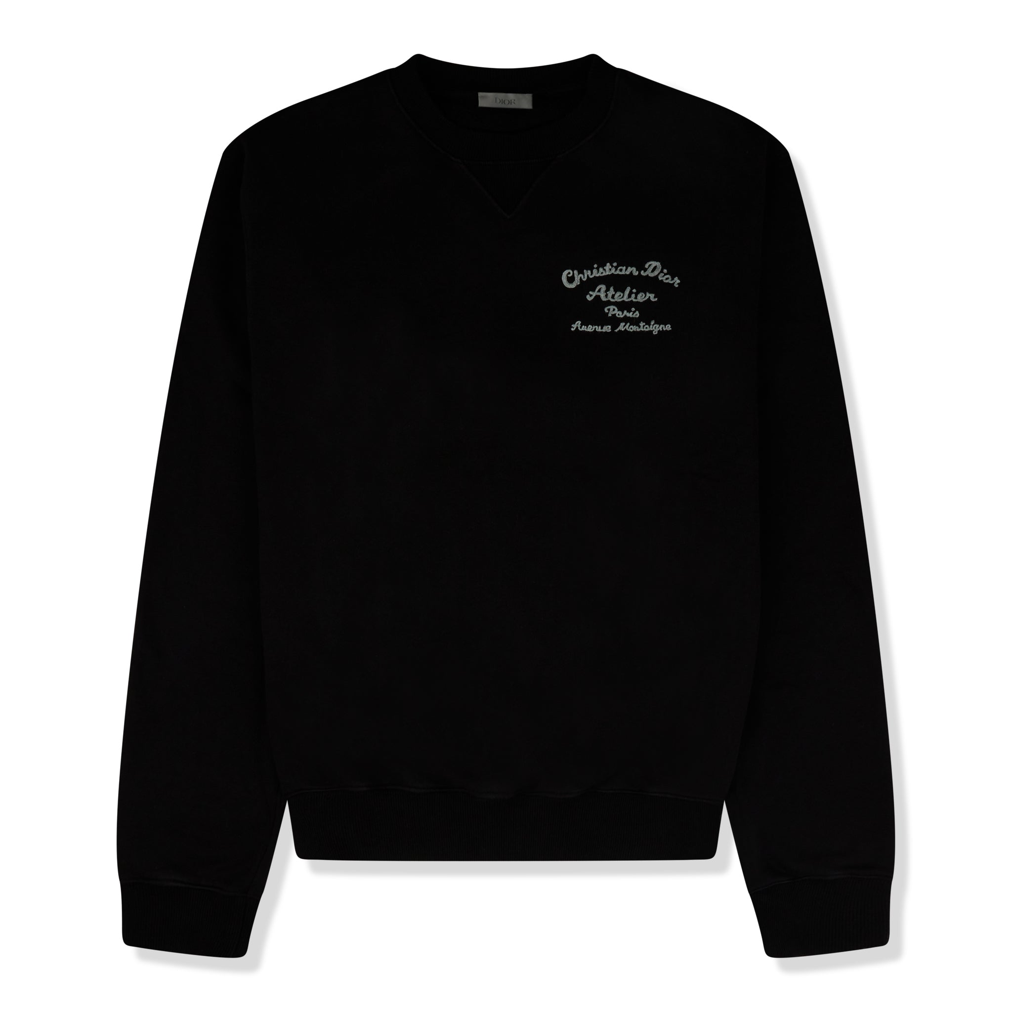 Image of Dior 'Christian Dior Atelier' Black Sweatshirt